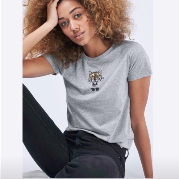 Topshop Tops - Topshop Tokyo Tiger T-shirt